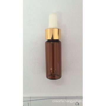 Disposable Amber Glass Dropper with Cap Bulb and Pipette